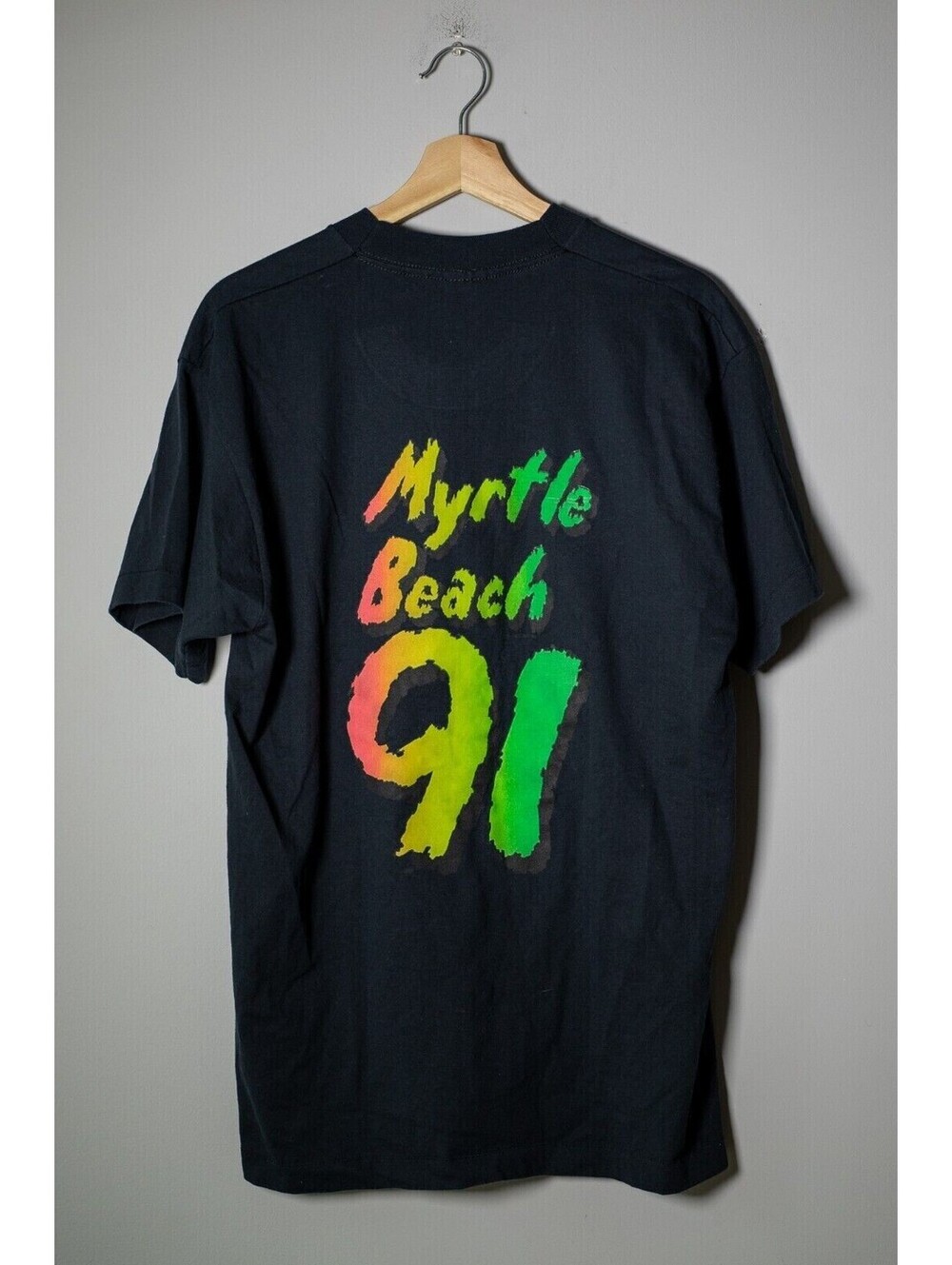 Myrtle Beach 1991 Break T-Shirt - Men's XL - Made in USA VTG 90s